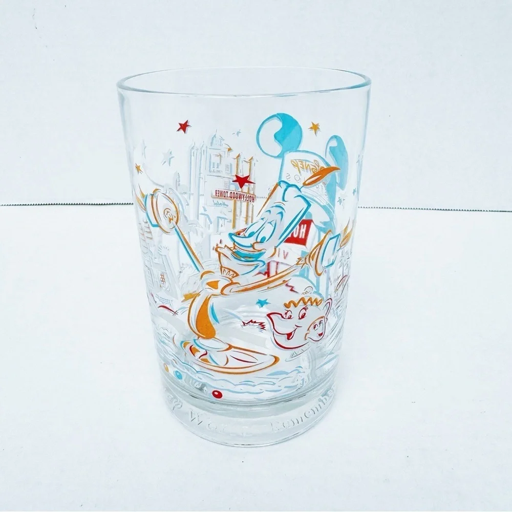 Walt Disney World USA - 25th Anniversary Lumiere Glass Cup